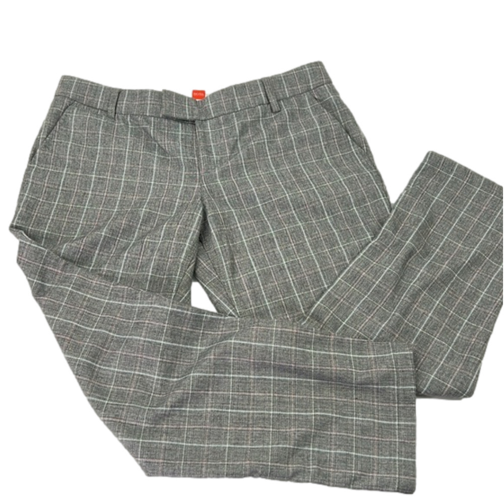 Boss Orange Women's Cropped Check Pants